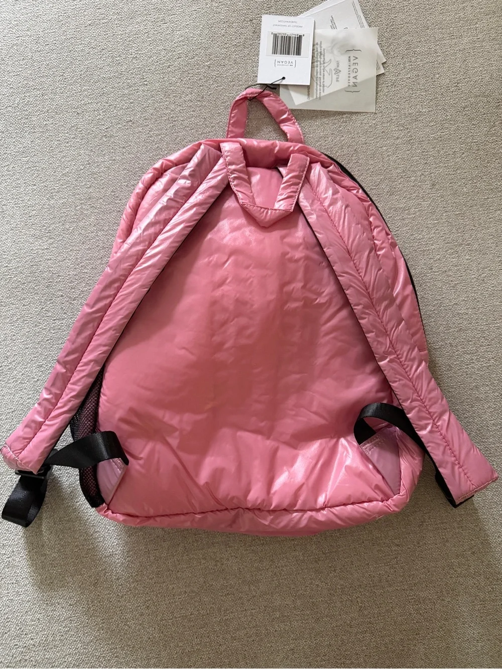 BNWT! 7am Enfant Kids Midi Bows Backpack in Pink